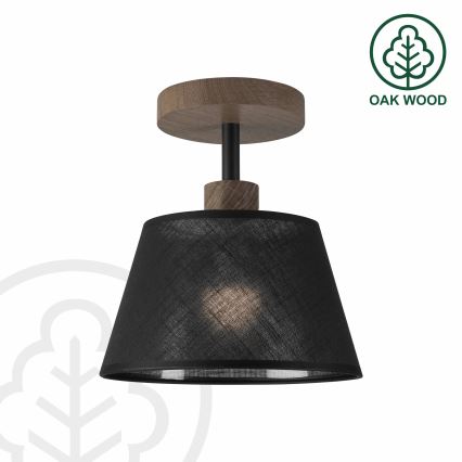 Brilagi - Полилей за повърхностен монтаж ANTHONY 1xE14/60W/230V дъб/черен