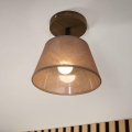Brilagi - Полилей за повърхностен монтаж ANTHONY 1xE14/60W/230V дъб/кафяв