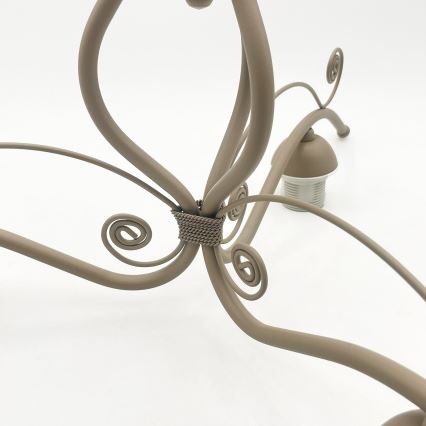 Brilagi - Полилей за повърхностен монтаж ANTICO MODERN 3xE27/60W/230V бежов