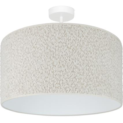 Brilagi - Полилей за повърхностен монтаж BOUCLE ROLLER 1xE27/15W/230V Ø 45 см кремав
