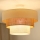 Brilagi - Полилей за повърхностен монтаж DENVER LUNETA 1xE27/15W/230V Ø 45 см бежов/кафяв/кремав