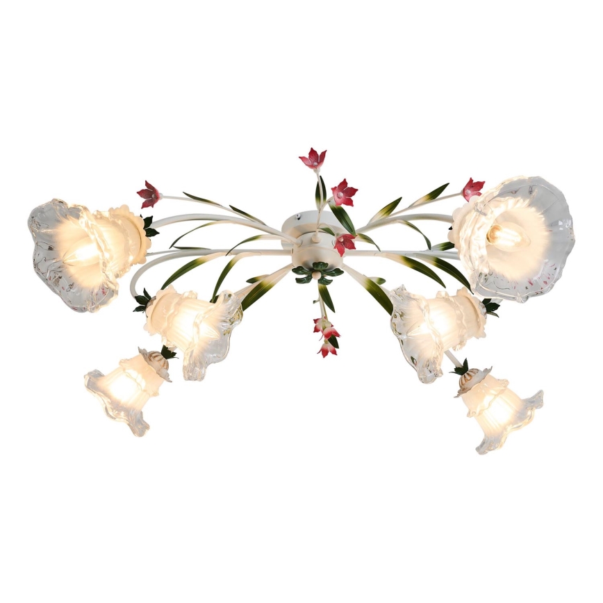 Brilagi - Полилей за повърхностен монтаж FLORA 6xE14/60W/230V