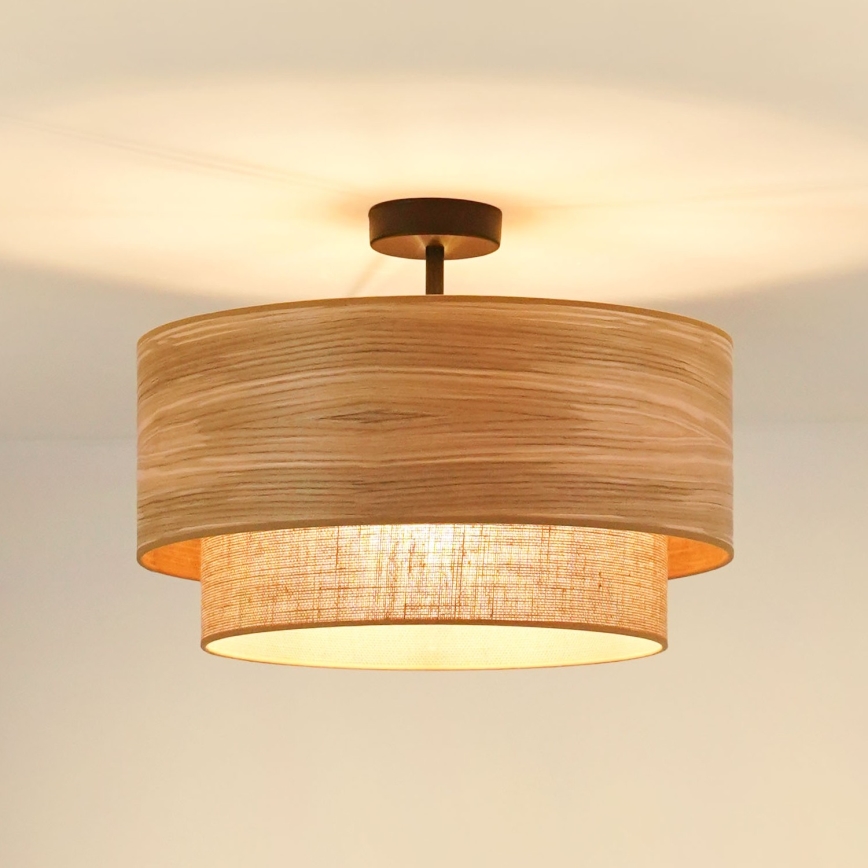 Brilagi - Полилей за повърхностен монтаж MONTANA BOHO 1xE27/15W/230V Ø 45 см кафяв