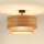 Brilagi - Полилей за повърхностен монтаж MONTANA BOHO 1xE27/15W/230V Ø 45 см кафяв