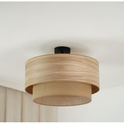 Brilagi - Полилей за повърхностен монтаж MONTANA BOHO 1xE27/15W/230V Ø 45 см кафяв