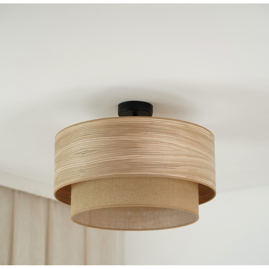 Brilagi - Полилей за повърхностен монтаж MONTANA BOHO 1xE27/15W/230V Ø 45 см кафяв