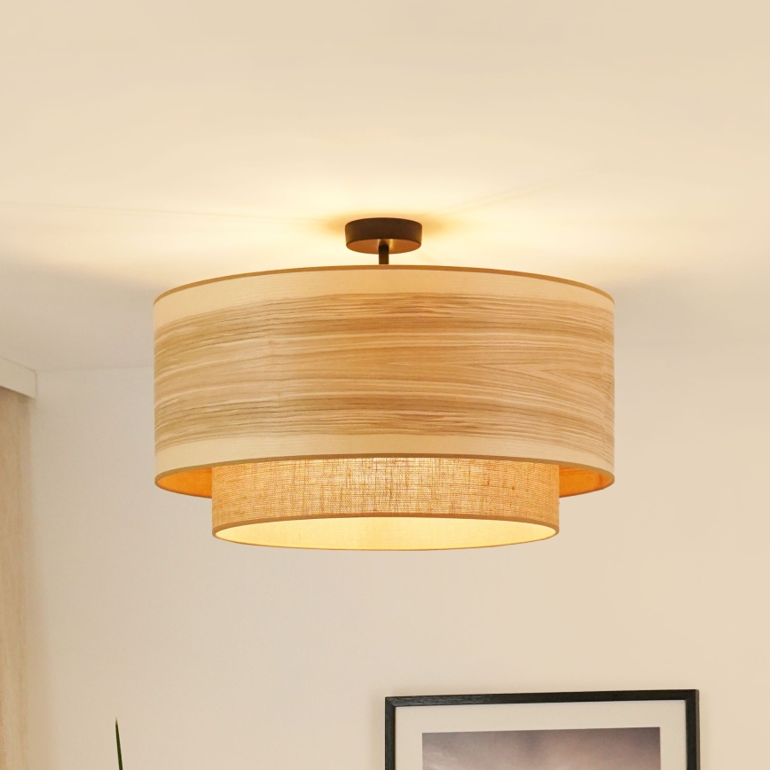 Brilagi - Полилей за повърхностен монтаж MONTANA BOHO 1xE27/15W/230V Ø 60 см кафяв