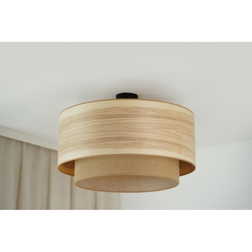 Brilagi - Полилей за повърхностен монтаж MONTANA BOHO 1xE27/15W/230V Ø 60 см кафяв
