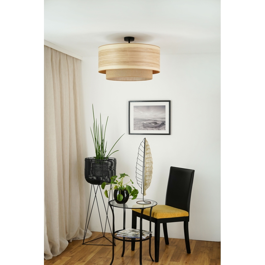 Brilagi - Полилей за повърхностен монтаж MONTANA BOHO 1xE27/15W/230V Ø 60 см кафяв