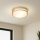 Brilagi - Потолочно осветително тяло ORINO 2xE27/40W/230V Ø 27 см златисто/дъб