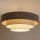 Brilagi - Повърхностен полилей LUNETA, 3xE27/60W/230V, Ø 80 см, сив/кремав/бял