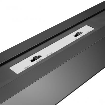 Brilagi - LED плафон за повърхностен монтаж FULLDAY LED/20/30/40W/230V 2700/4000/6000K 120 cm UGR19 черен