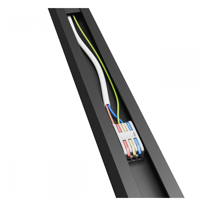 Brilagi - LED плафон за повърхностен монтаж FULLDAY LED/20/30/40W/230V 2700/4000/6000K 120 cm UGR19 черен