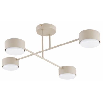 Brilagi - Повърхностно монтиран полилей 4xGX53/12W/230V черен