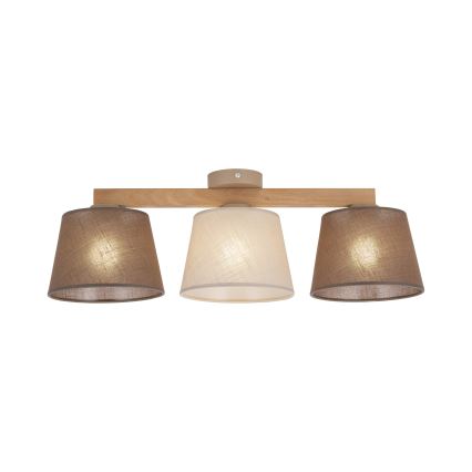 Brilagi - Повърхностно монтиран полилей LATTE SABIA 3xE27/15W/230V бор/микс