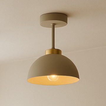 Brilagi - Повърхностно монтиран полилей MOON 1xE27/60W/230V бежов/златист