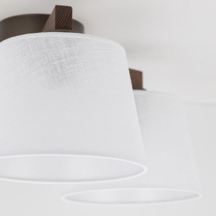 Brilagi - Приставен полилей LATTE 3xE27/15W/230V бор/бял