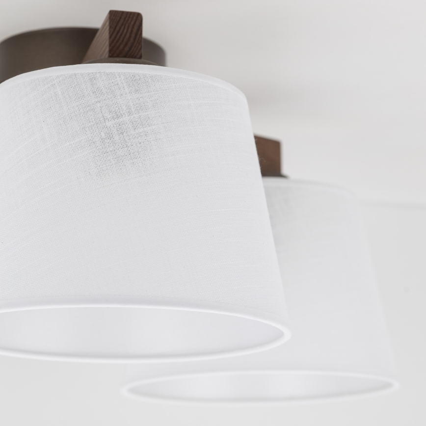 Brilagi - Приставен полилей LATTE 3xE27/15W/230V бор/бял