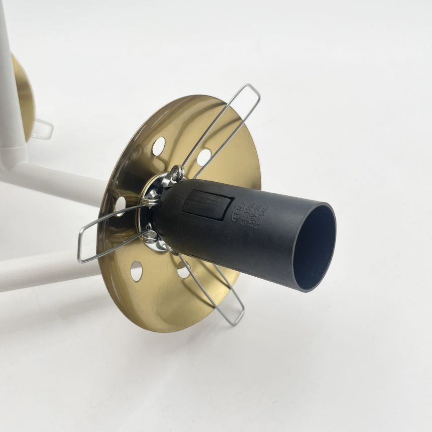 Brilagi - Прикрепен полилей MALIVA 3xE14/15W/230V златист/бял