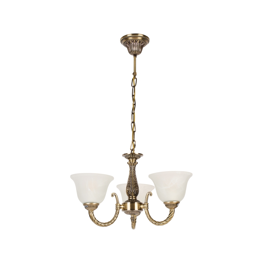Brilagi - Резервно стъкло за полилей и стенна лампа CLASSIC E14, диаметър см, бяло