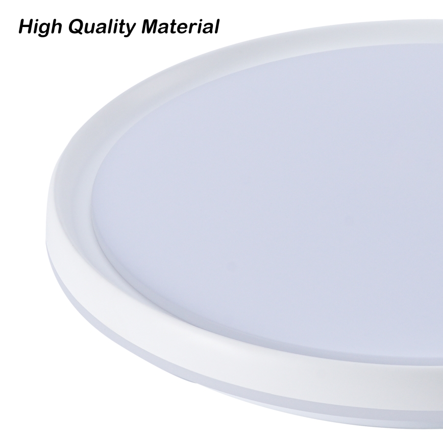 Brilagi - LED Димируемо таванно осветително тяло RIVO LED/72W/230V 3000-6000K бяло, диаметър 50 см + дистанционно управление