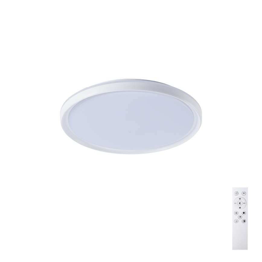 Brilagi - LED Димируемо таванно осветително тяло RIVO LED/72W/230V 3000-6000K бяло, диаметър 50 см + дистанционно управление