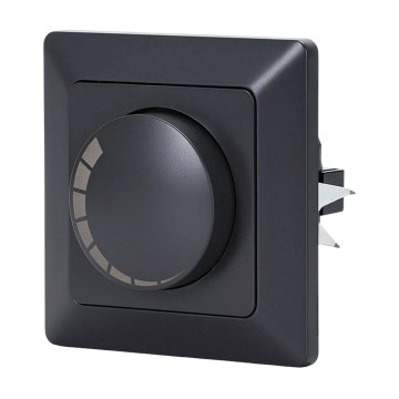 BRILAGI - Ротационен димер с рамка 110W/230V черен