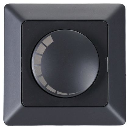 BRILAGI - Ротационен димер с рамка 110W/230V черен
