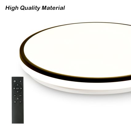 Brilagi - LED димируемо таванно осветително тяло SMART LED/24W/230V Ø 38 см 3000-6000K Wi-Fi Tuya Beacon + дистанционно управление