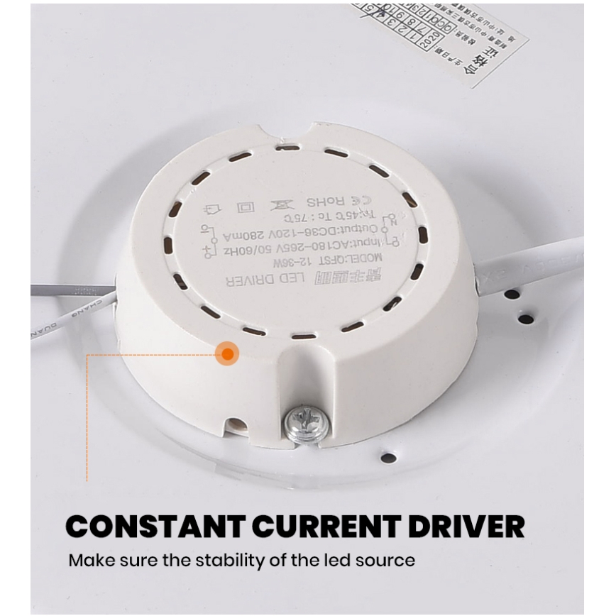 Brilagi - Димируем плафон SMART LED/36W/230V Ø 48 см 3000-6000K Wi-Fi Tuya Beacon + дистанционно управление