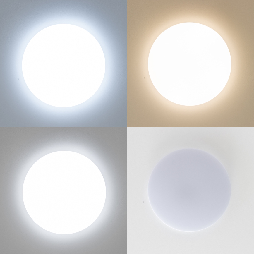 Brilagi - SMART LED димируемо таванно осветително тяло 24W/230V Ø 38 см 3000-6000K Wi-Fi Tuya Beacon + дистанционно управление