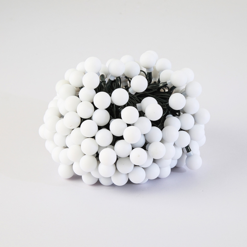 BRILAGI - Соларен LED декоративен гирлянд BUBBLE 200xLED/8 режима 20 m IP65 топла бяла 800 mAh