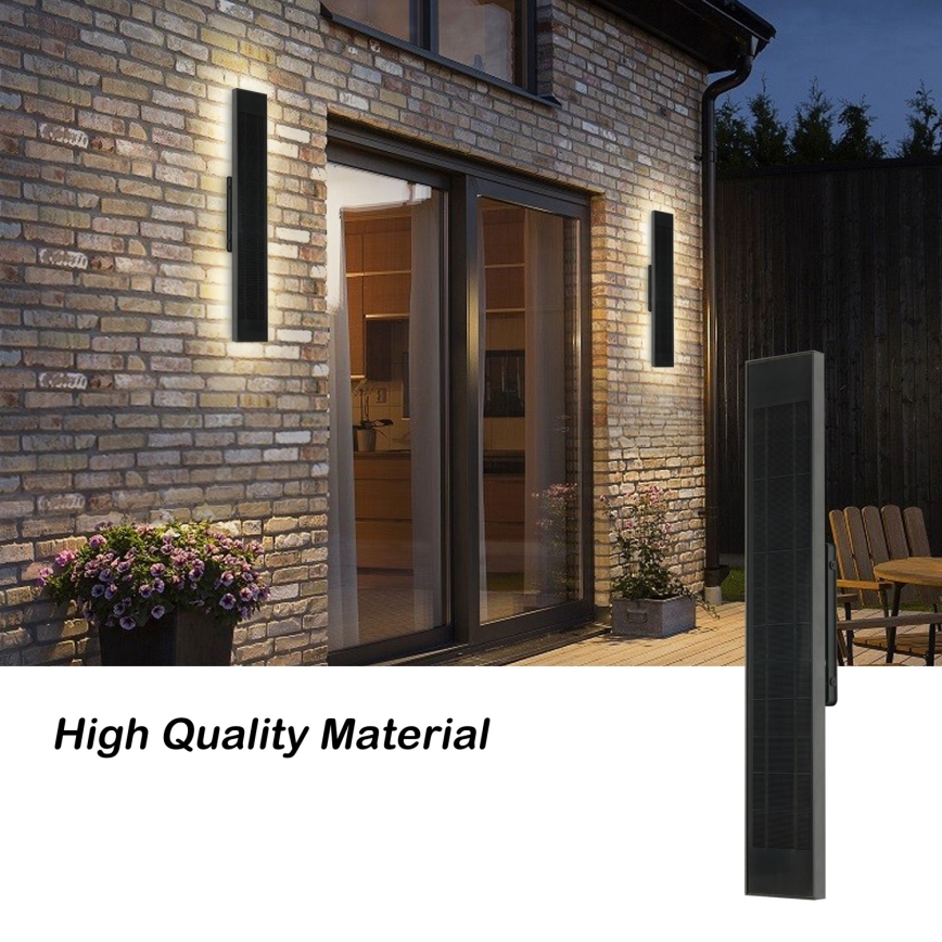 Brilagi - LED димируема соларна стенна лампа SUN LED/4W/230V 60 cm 4000 mAh IP44