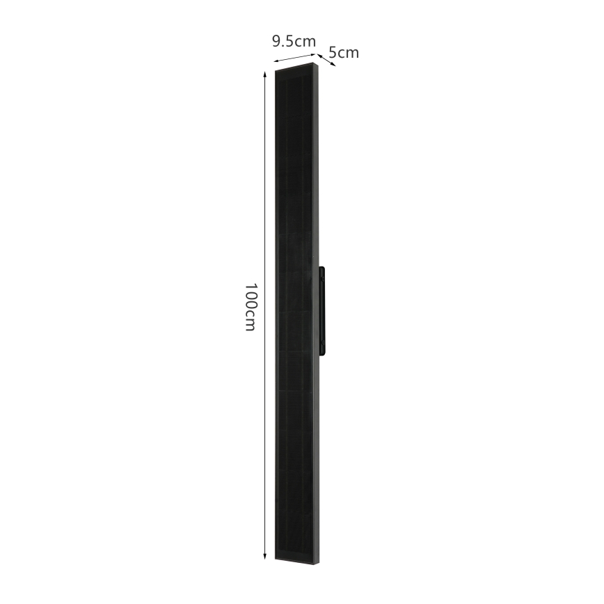 Brilagi - LED димируемо соларно стеннo осветително тяло SUN LED/5,5W/230V 100 cm 6000 mAh IP44
