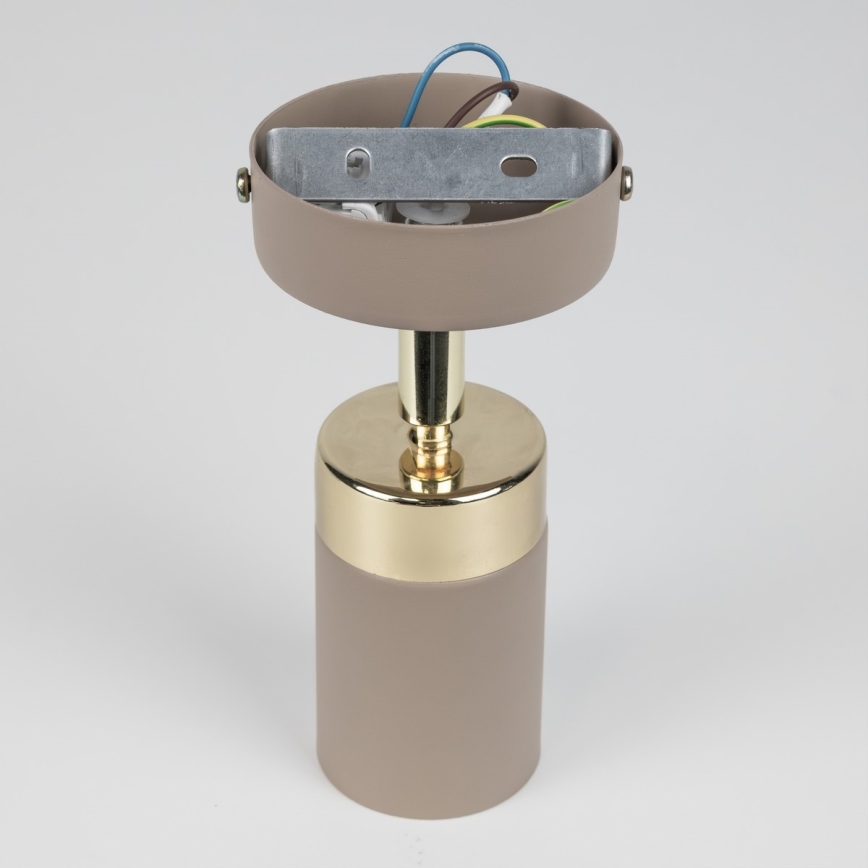 Brilagi - Спот аплик POKER 1xGU10/25W/230V бежов/златист