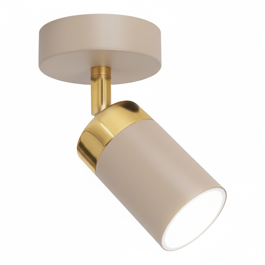 Brilagi - Спот аплик POKER 1xGU10/25W/230V бежов/златист