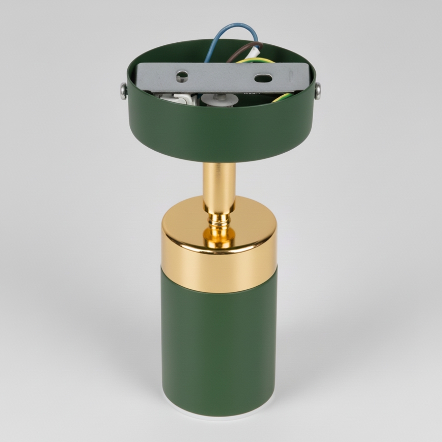 Brilagi - Спот аплик POKER 1xGU10/25W/230V зелен/златист