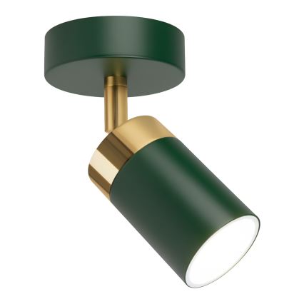 Brilagi - Спот аплик POKER 1xGU10/25W/230V зелен/златист