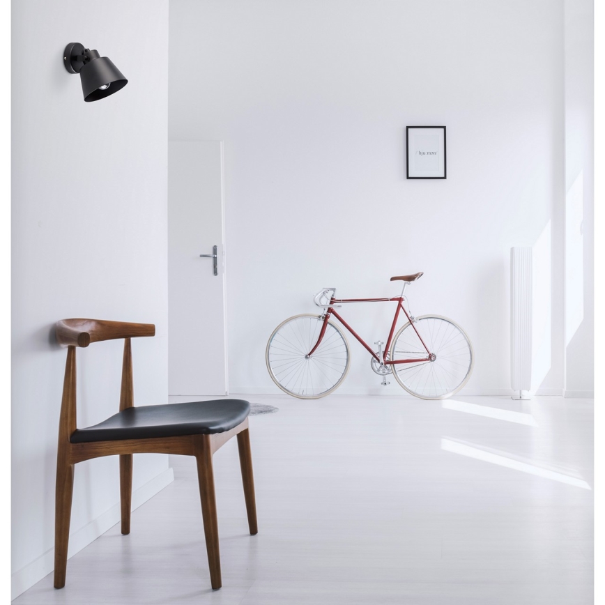 Brilagi - Спот аплик TECHNO 1xE27/60W/230V черен