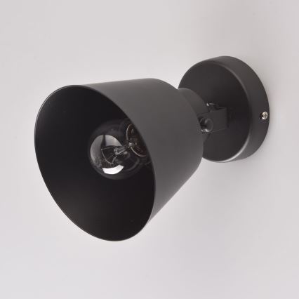 Brilagi - Спот аплик TECHNO 1xE27/60W/230V черен