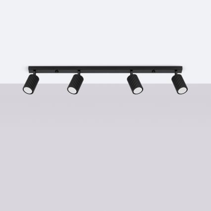 Brilagi - Спот CRESTO 4xGU10/10W/230V черен