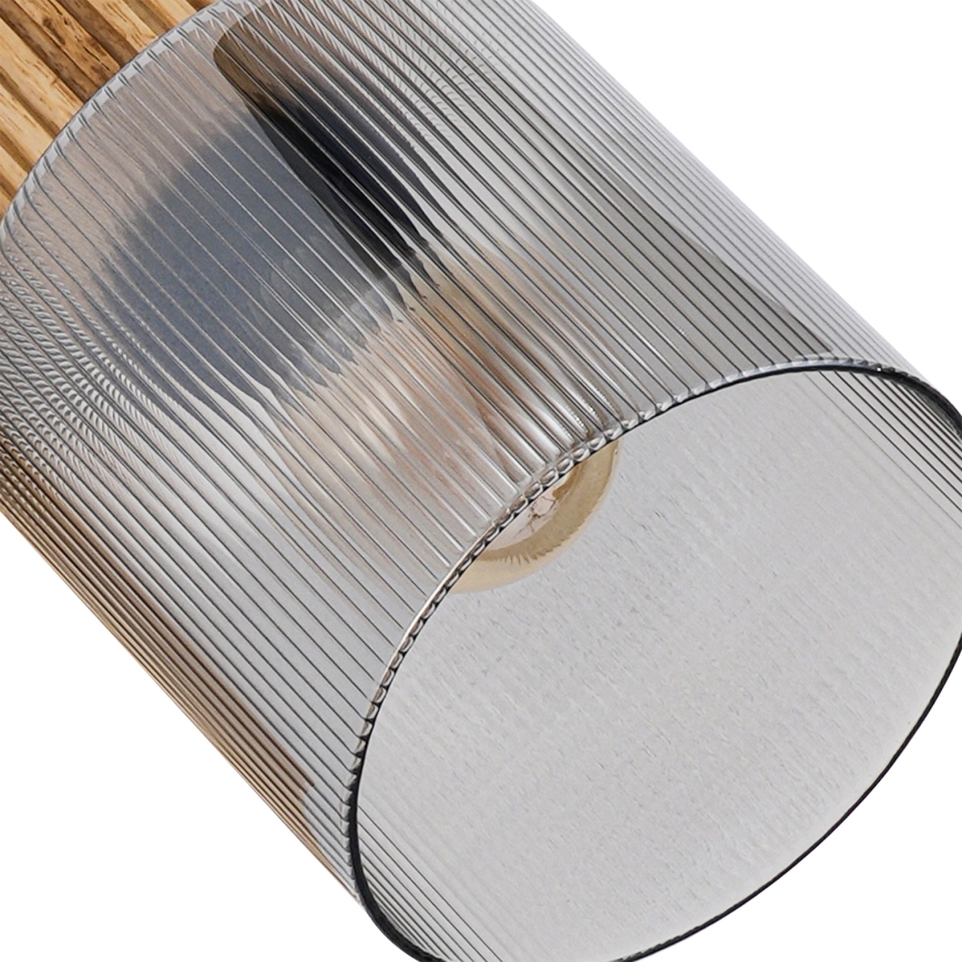 Brilagi - Спот HYGGE 4xE14/15W/230V каучуково дърво/димчато