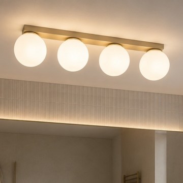 Brilagi - Спот MILO 4xE27/60W/230V бежово/златисто