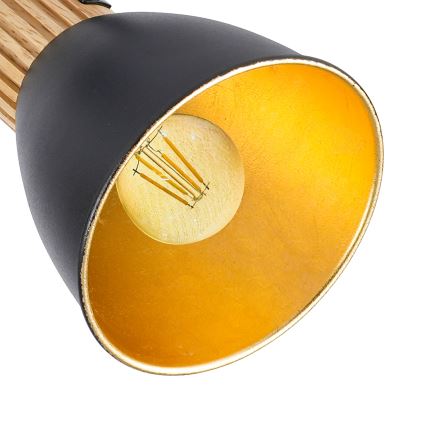 Brilagi - Спот ODENSE 2xE14/10W/230V дърво/черно