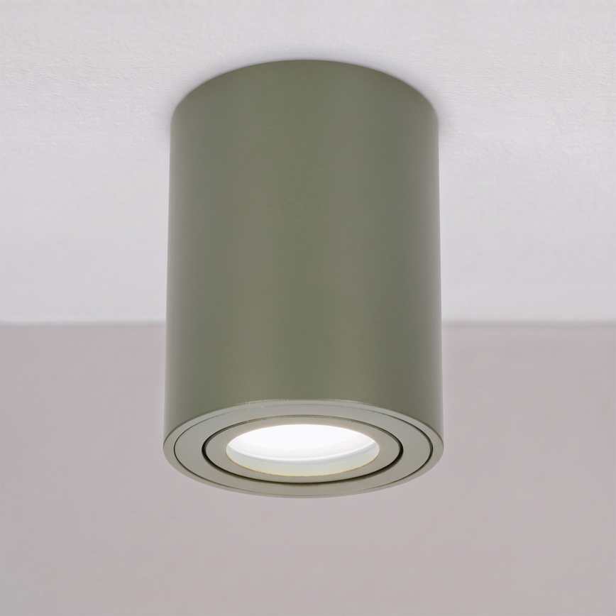 BRILAGI - Спот осветително тяло MIA 1xGU10/30W/230V 100x80 mm тъмно зелено