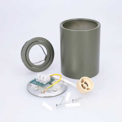 BRILAGI - Спот осветително тяло MIA 1xGU10/30W/230V 100x80 mm тъмно зелено