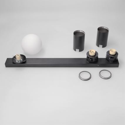 Brilagi - Спот осветително тяло SELE BALL 2xGU10/30W/230V + 1xG9/10W черно