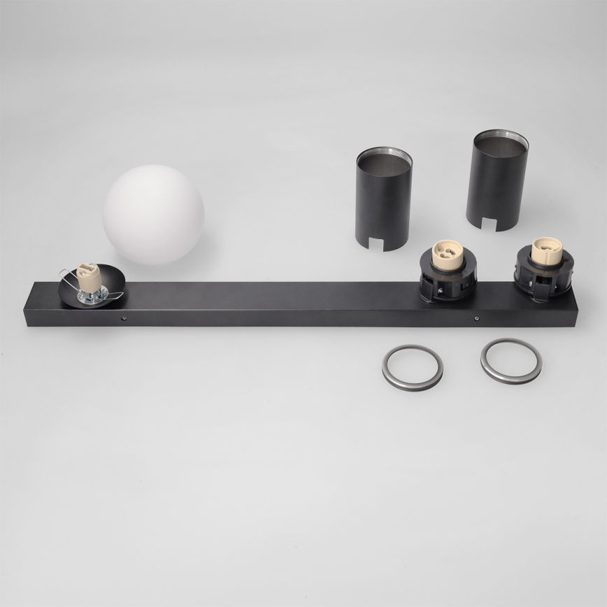 Brilagi - Спот осветително тяло SELE BALL 2xGU10/30W/230V + 1xG9/10W черно