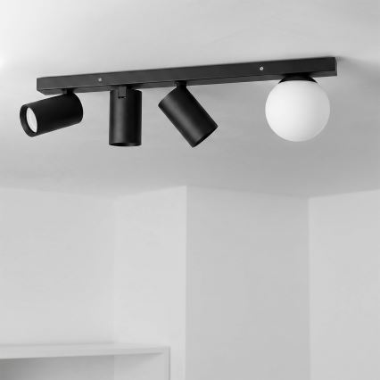 Brilagi - Спот осветително тяло SELE BALL 3xGU10/30W/230V + 1xG9/10W черно