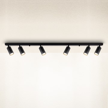 Brilagi - Спот осветително тяло SELE DIAMANT 6xGU10/30W/230V черно